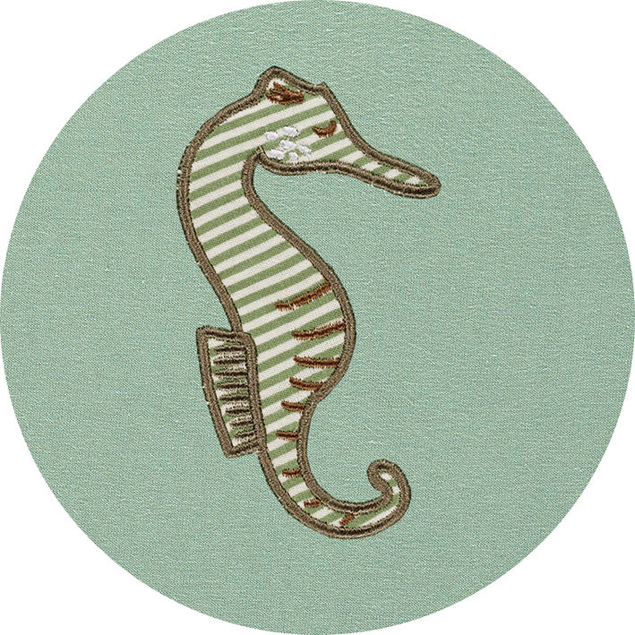 Alvi Baby-Mäxchen® Außensack (BIO Baumwolle) - Seahorse