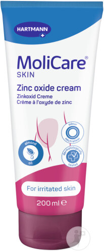 MoliCare Skin Protect Crème À L'Oxyde De Zinc Tube 200ml (9950221)