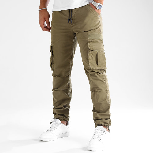 Pantalon Cargo 0376 Vert Kaki