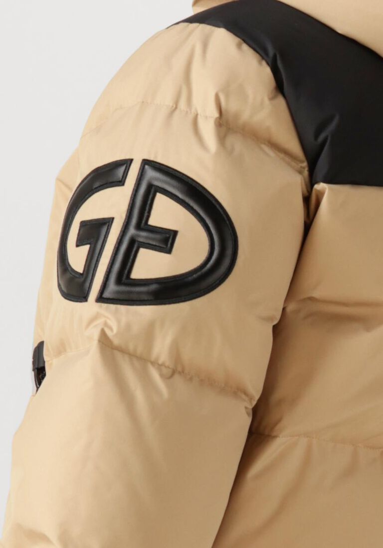 beige goldbergh gewatteerde jas village ski jacket