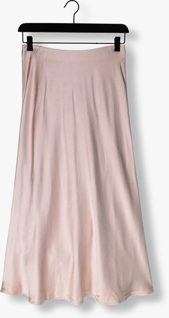 NOTRE-V ecru notre-v midirok satin skirt