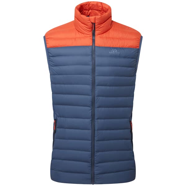 Doudoune ski de randonnée MOUNTAIN EQUIPMENT EARTHRISE M VEST DUSK/REDROCK