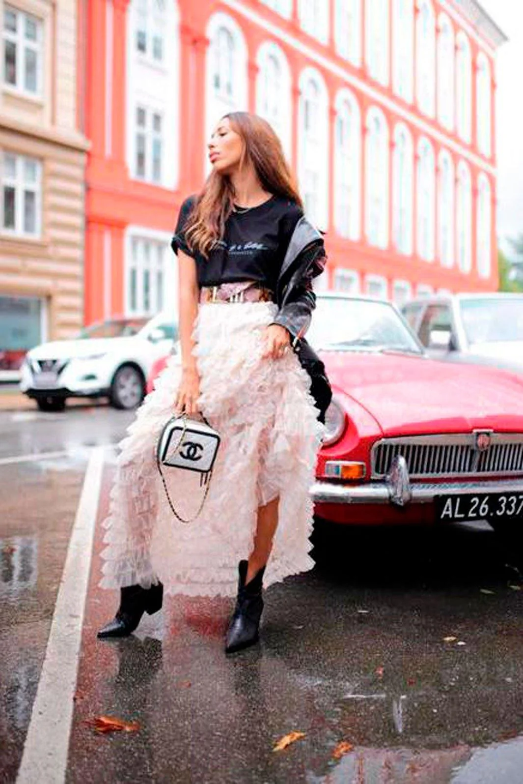 EMM Copenhagen Tulle Skirt creme