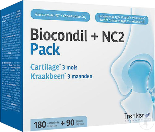 Trenker Biocondil + NC2 Pack 180 Comprimés + 90 Gélules