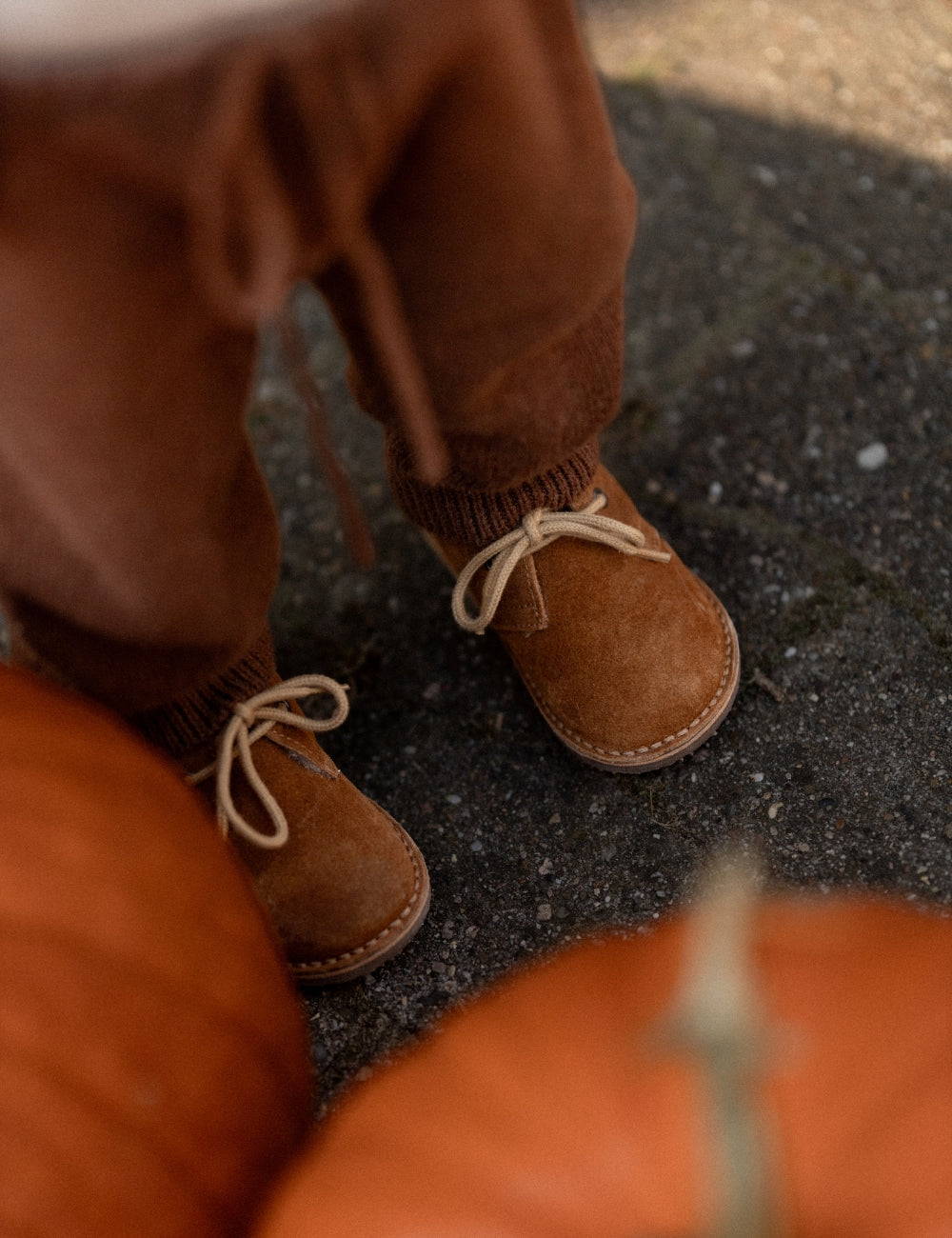 Desert Winter Boot Lace - Chestnut Suede
