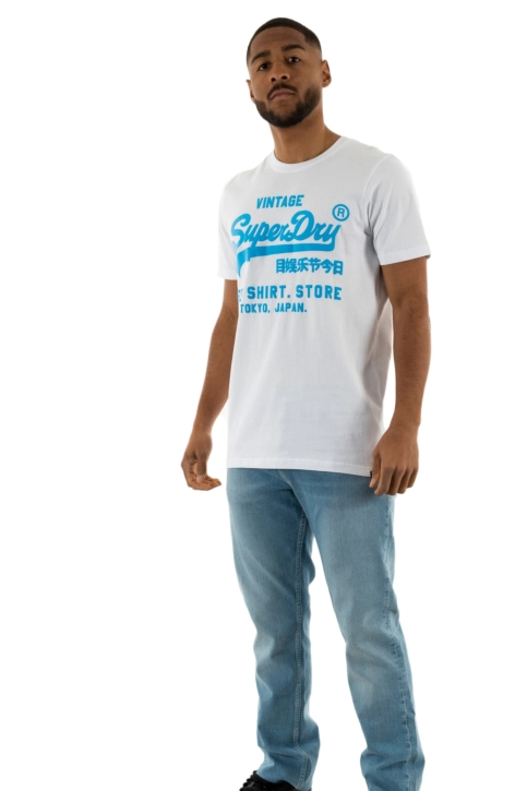 Tee shirt superdry neon 01c optic