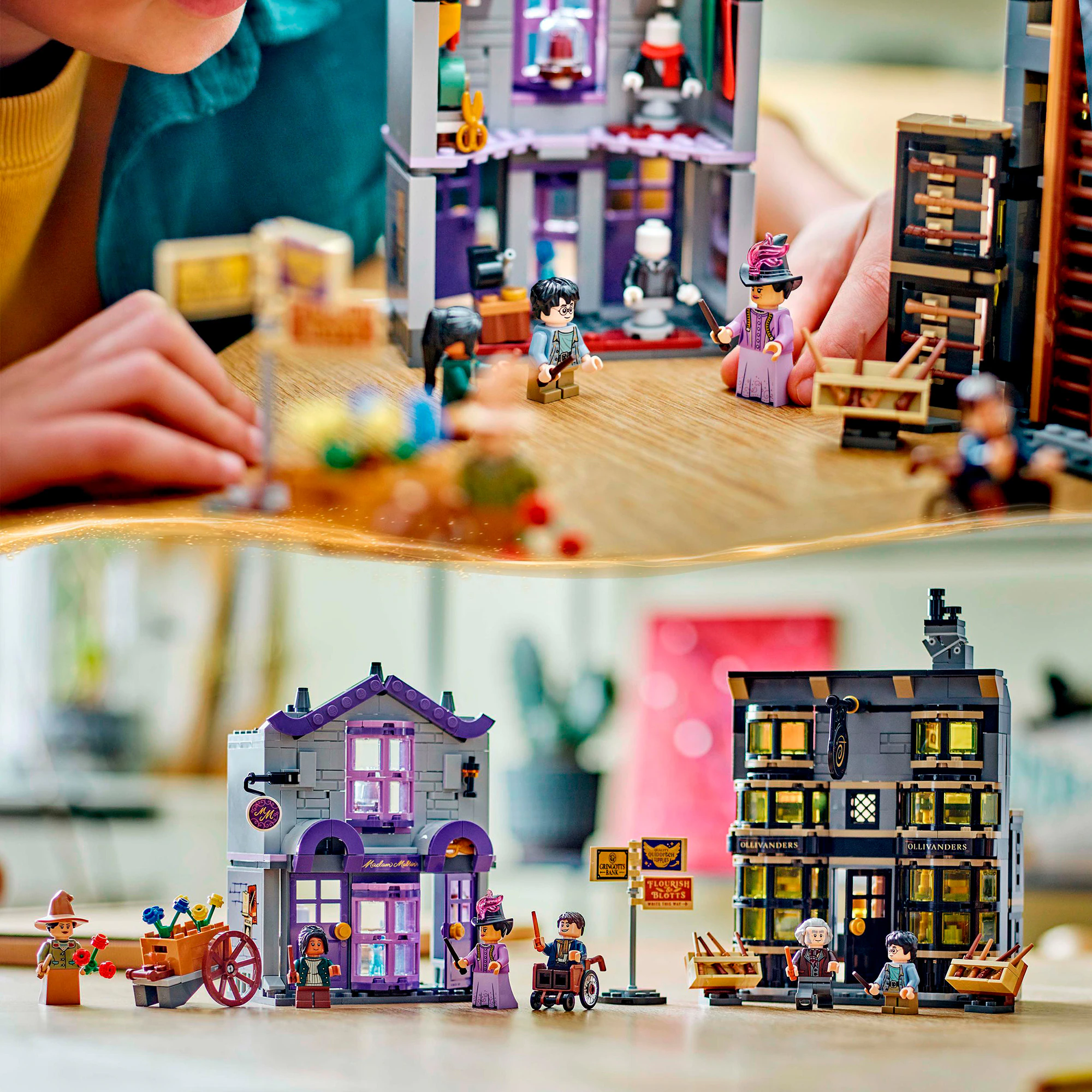 LEGO Konstruktionsspielzeug Harry Potter Ollivanders & Madam Malkins Anzüge
