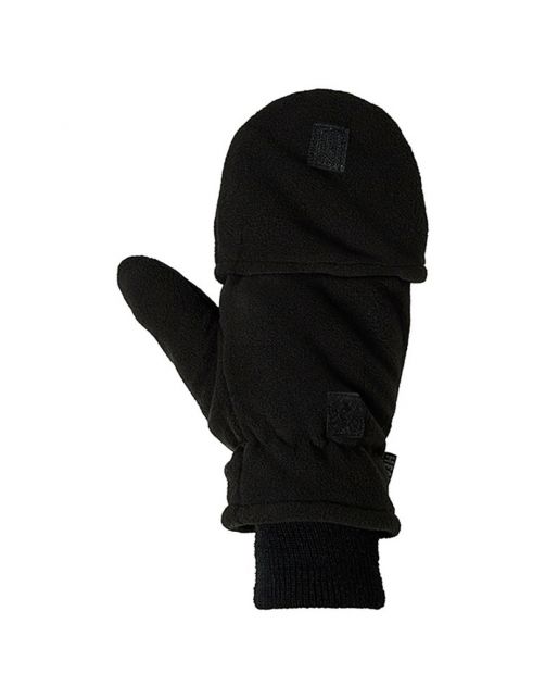 Heatkeeper Thermohandschoen Thinsulate Mittens Fleece Heren Zwart - Handschoenen