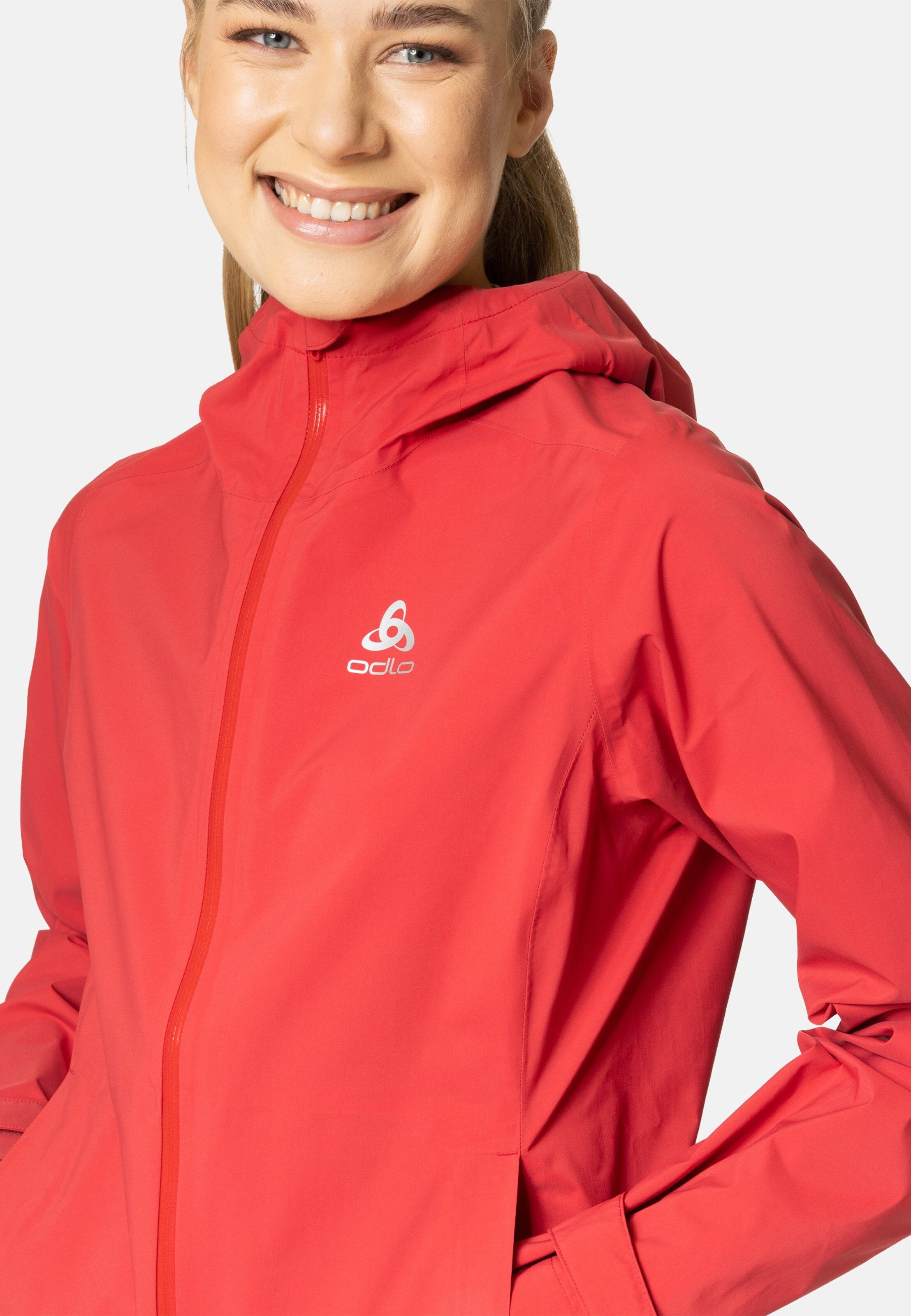 Damen Aegis 2.5L Waterproof Hardshell Jacke in american beauty
