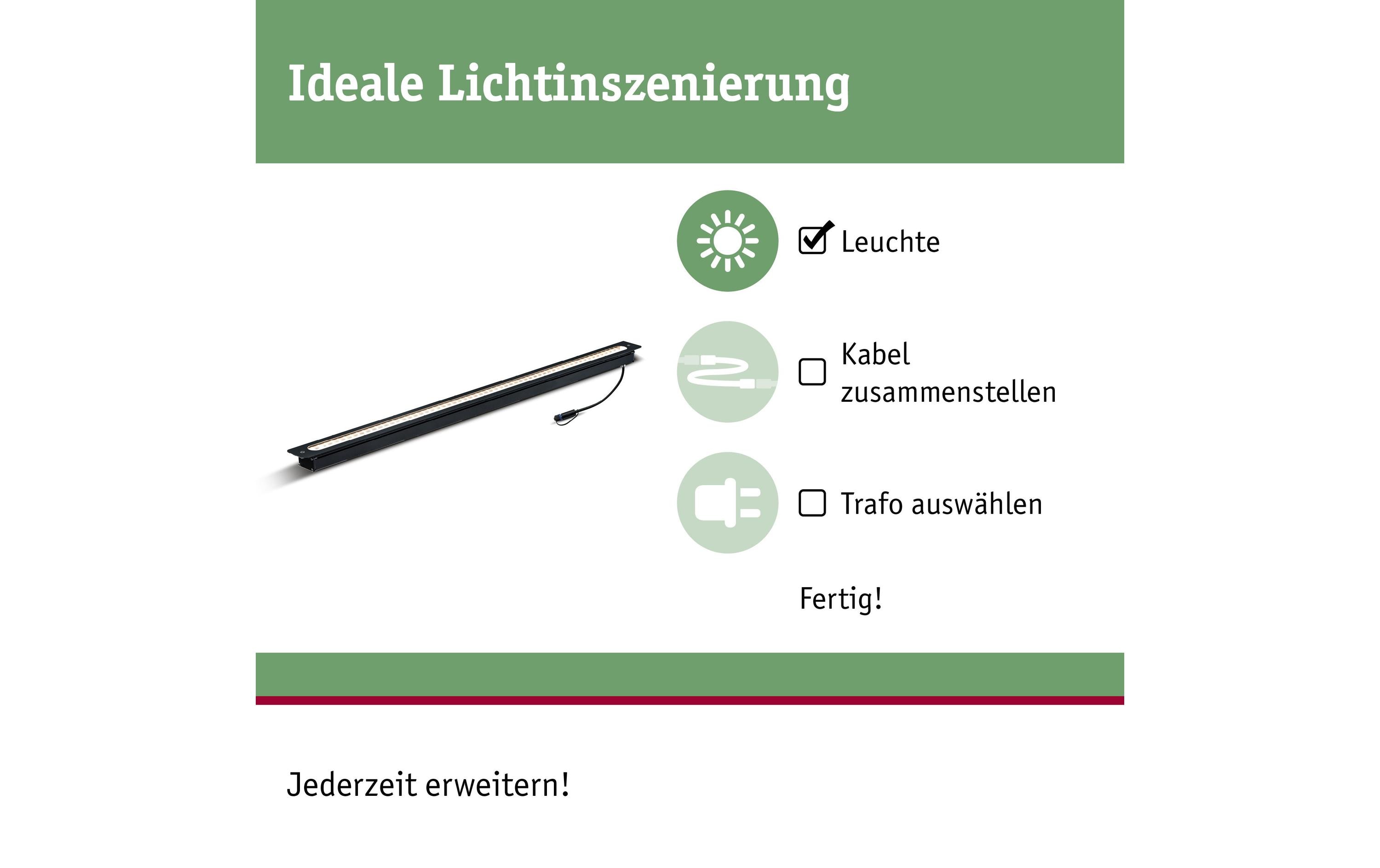 Strahler Plug & Shine Einbauleiste, 3000 KPlug & Shine Einbau-Lichtleiste