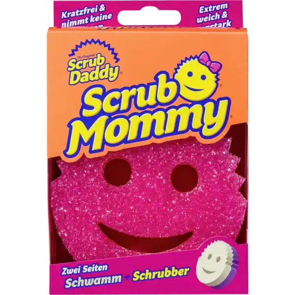 Scrub Mommy doppelseitiger Schrubber + Schwamm