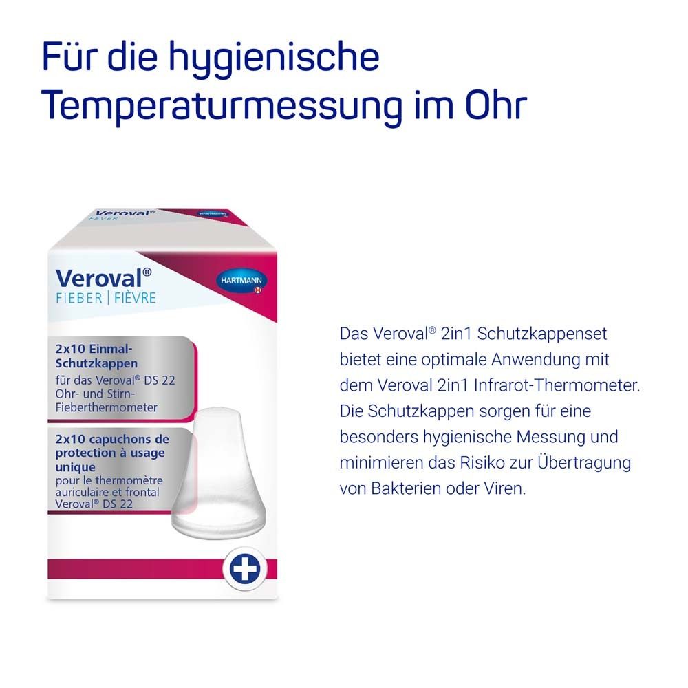 Veroval® 2in1 Infrarot-Fieberthermometer DS 22