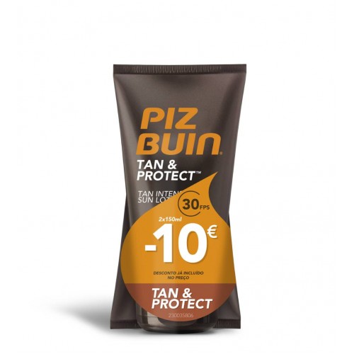 Piz Buin Tan & Protect Loção Intensificadora de Bronzeado SPF30 2x150ml Preço Especial