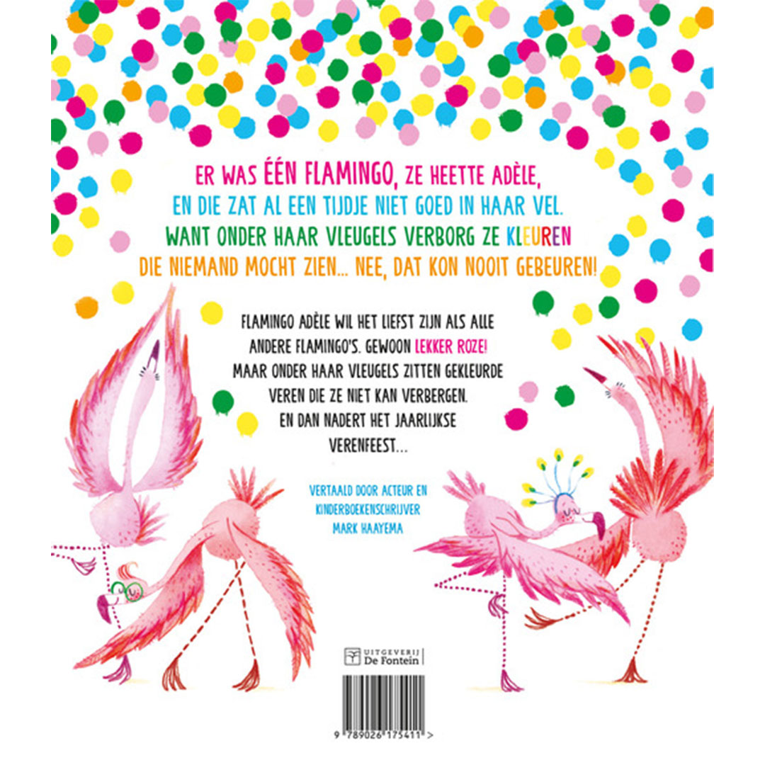 uitgeverij de fontein de regenboogflamingo