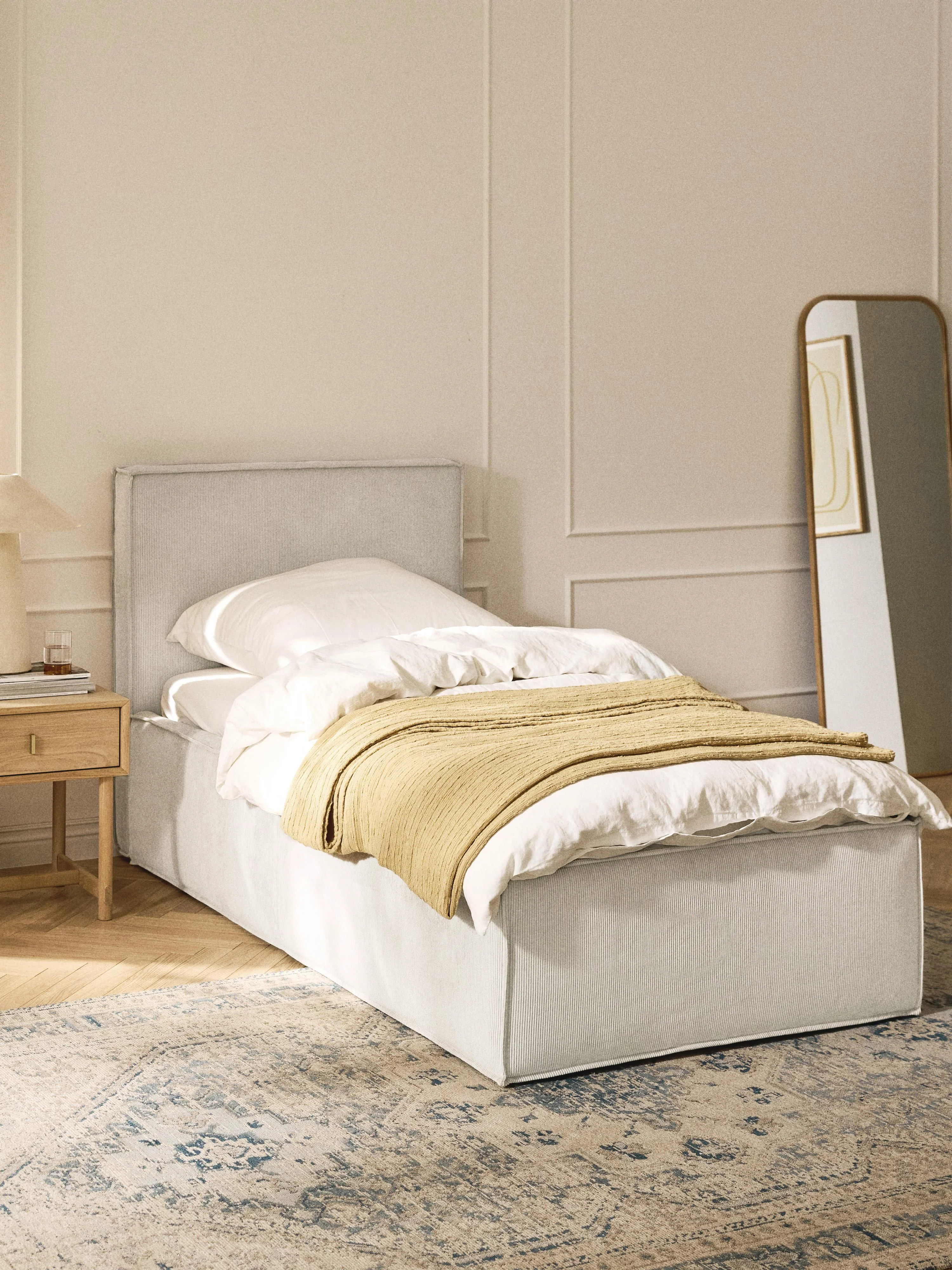 Eenpersoonsbed Dream van corduroy