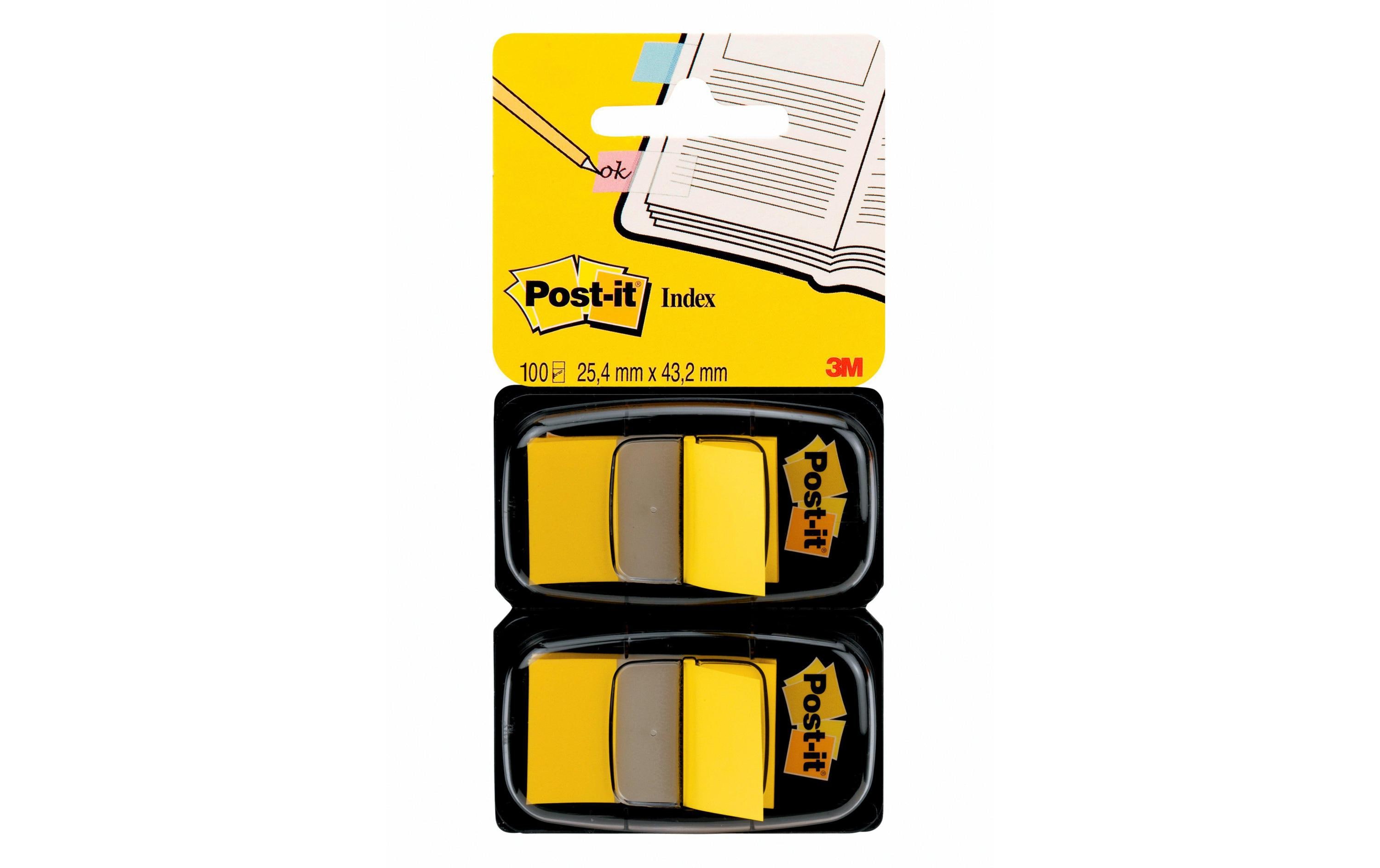 Page Marker Post-it Index 680-B2 Gelb, 2 StückPost-it Index Haftstreifen