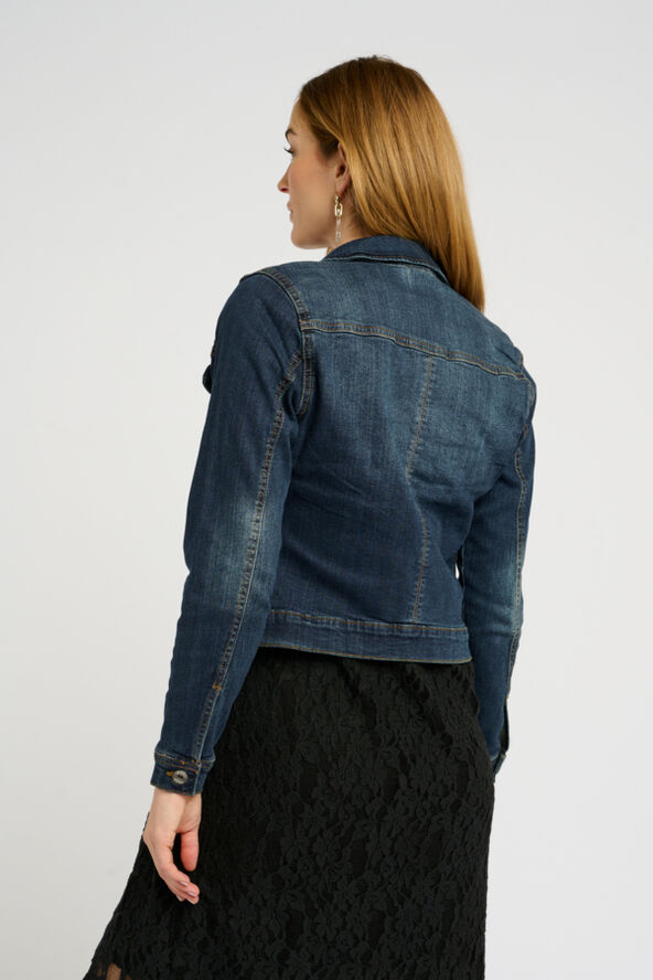 Cream Lisa denim jacket Denim blue
