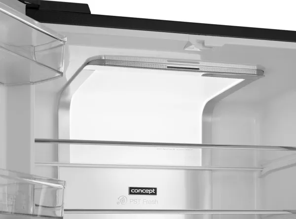 Concept LA6983SS, Fritstående, Fransk dør, Grå, Berøring, Rustfrit stål, 500 L