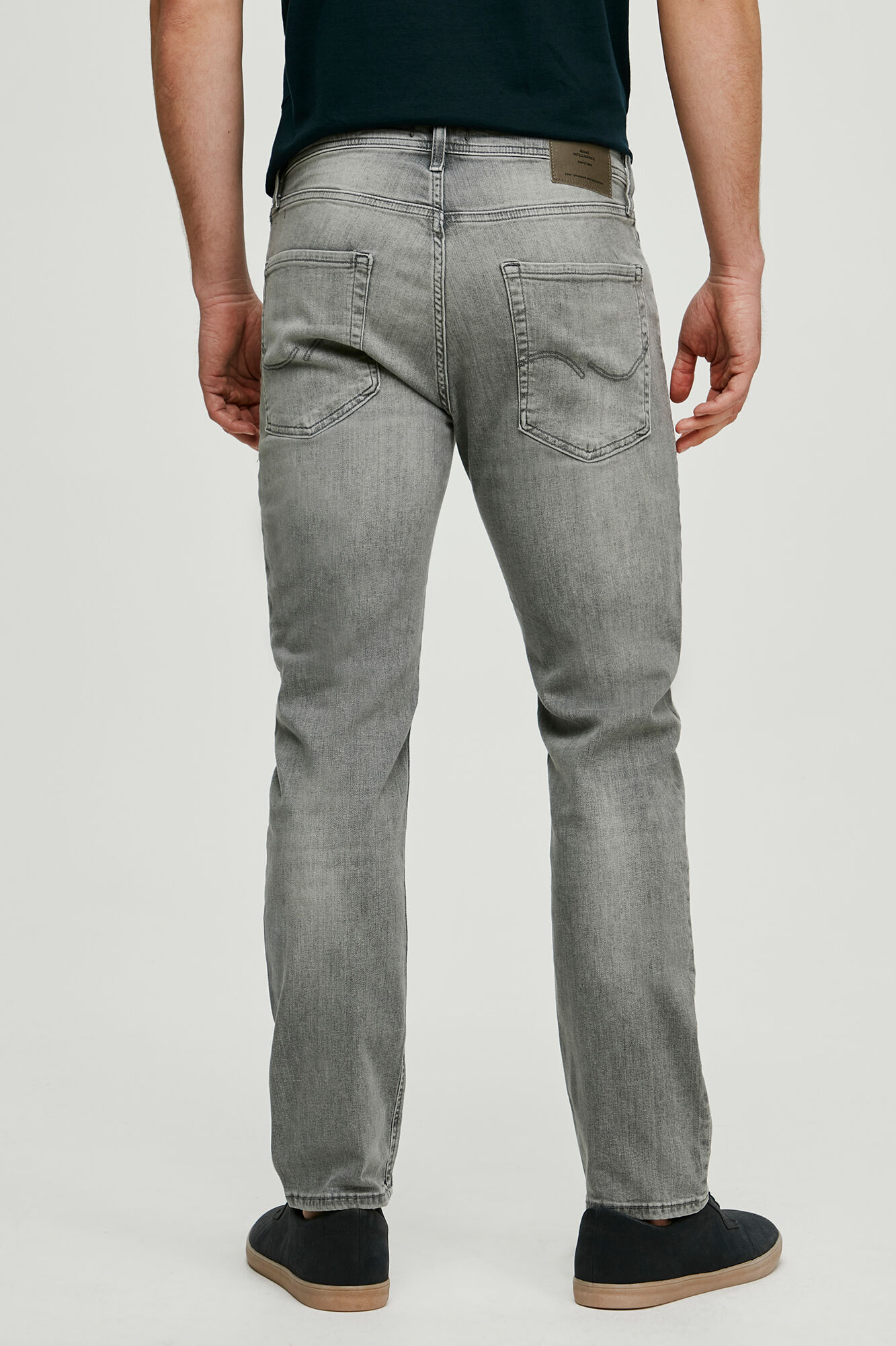 Vaquero corte slim - Cinza