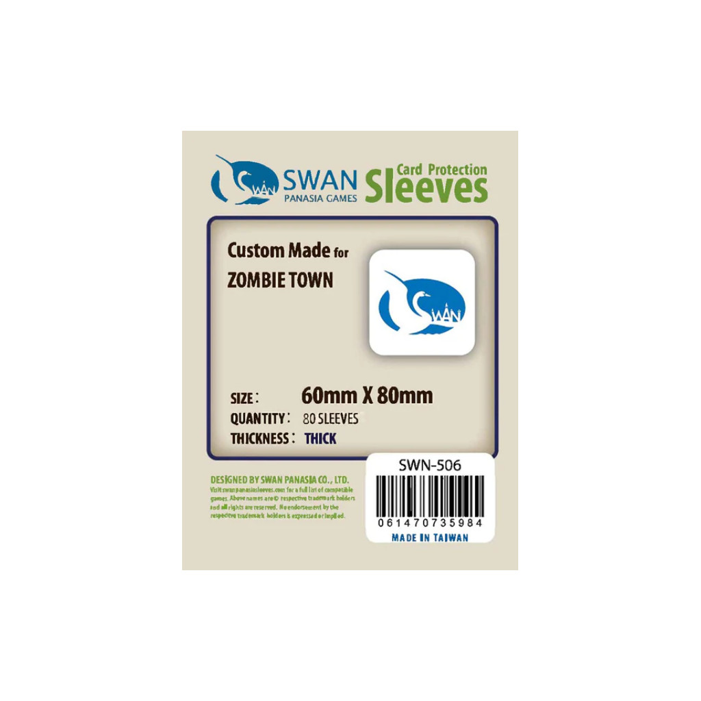 Swan Panasia - Card Sleeves Premium - 60x80mm - 80p