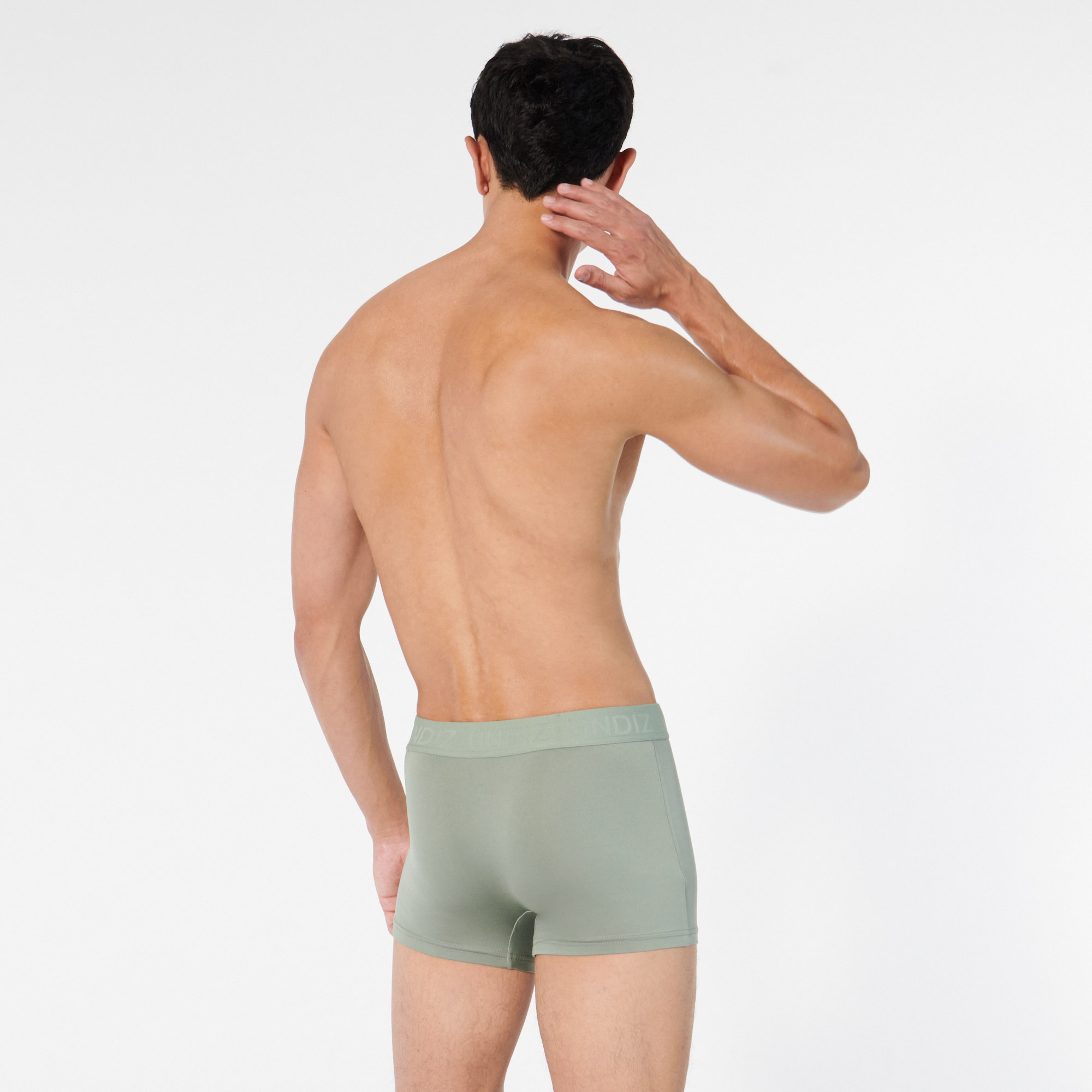 Boxer uni en microfibre