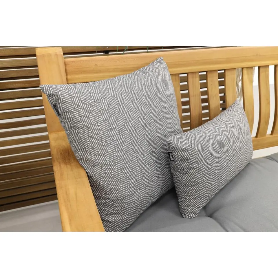 Livingfurn - Tuinbank Patrick Bench Fat - Teakhout - 50x166x45