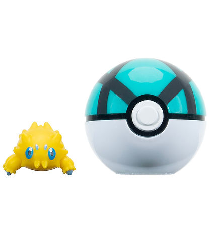 Pokémon Figur - Clip N Go - Joltik m. Net Ball