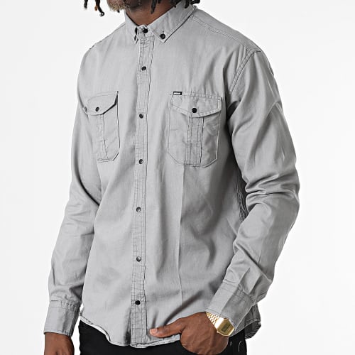 Chemise Manches Longues W-323 Gris