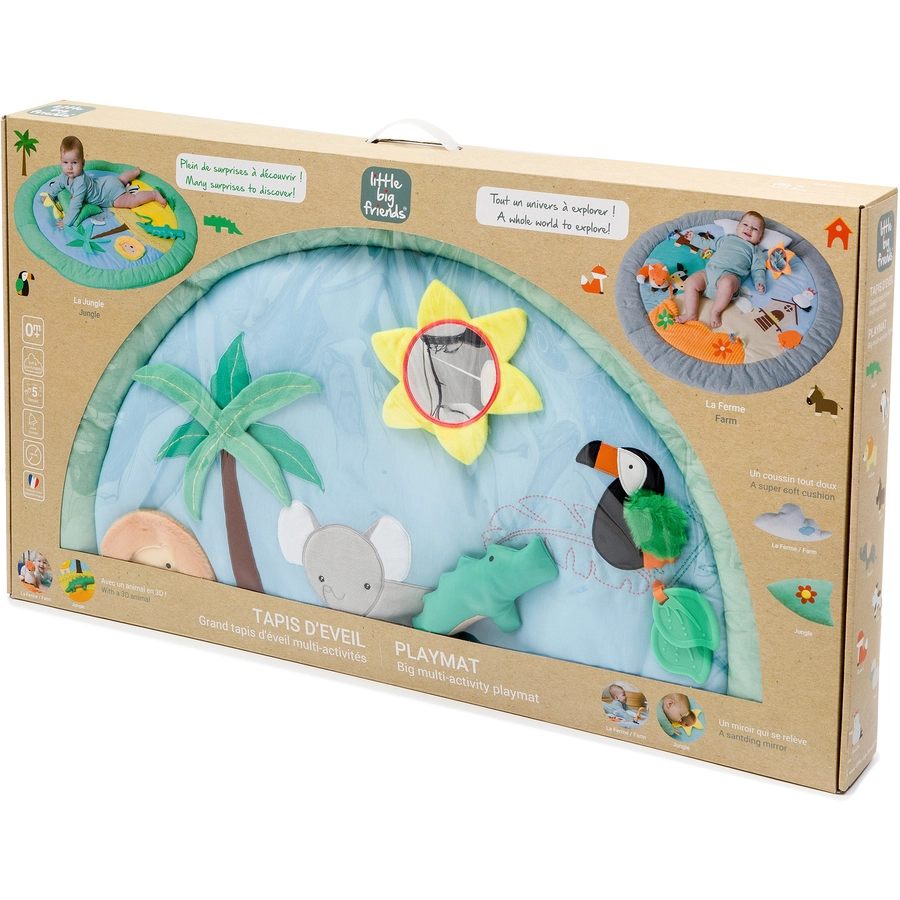 Little Big Friends Spielmatte - Dschungel