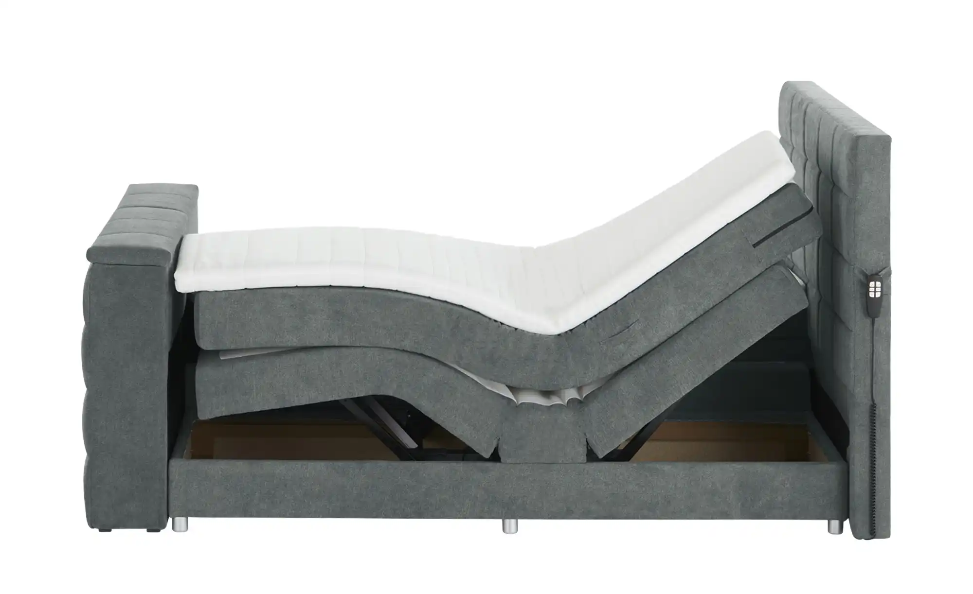 uno TV-Motor-Boxspringbett mit motorischer TV-Halterung Dillon 2