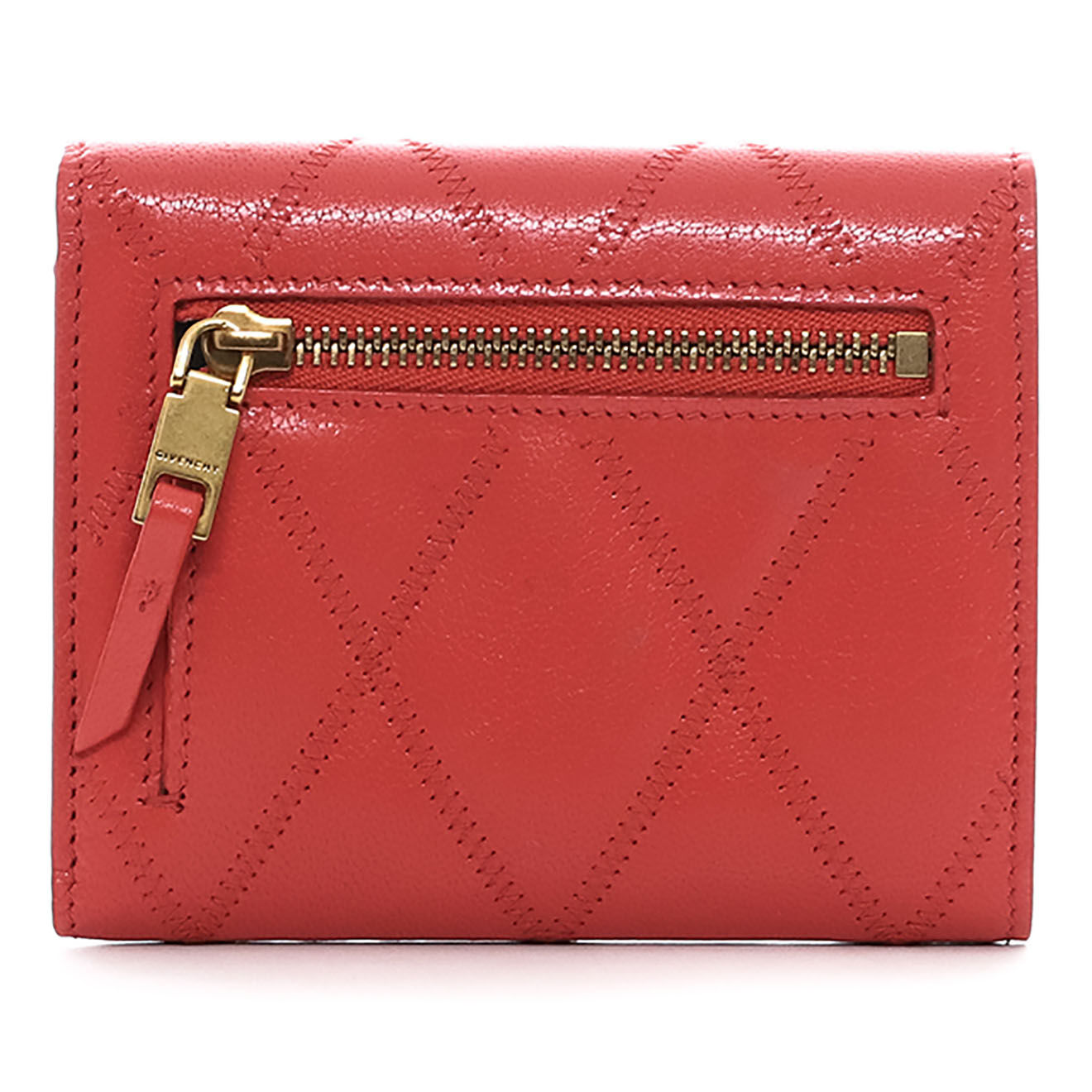 Givenchy Portefeuille en Cuir Crayon rose - Très bon état - 11x9 cm