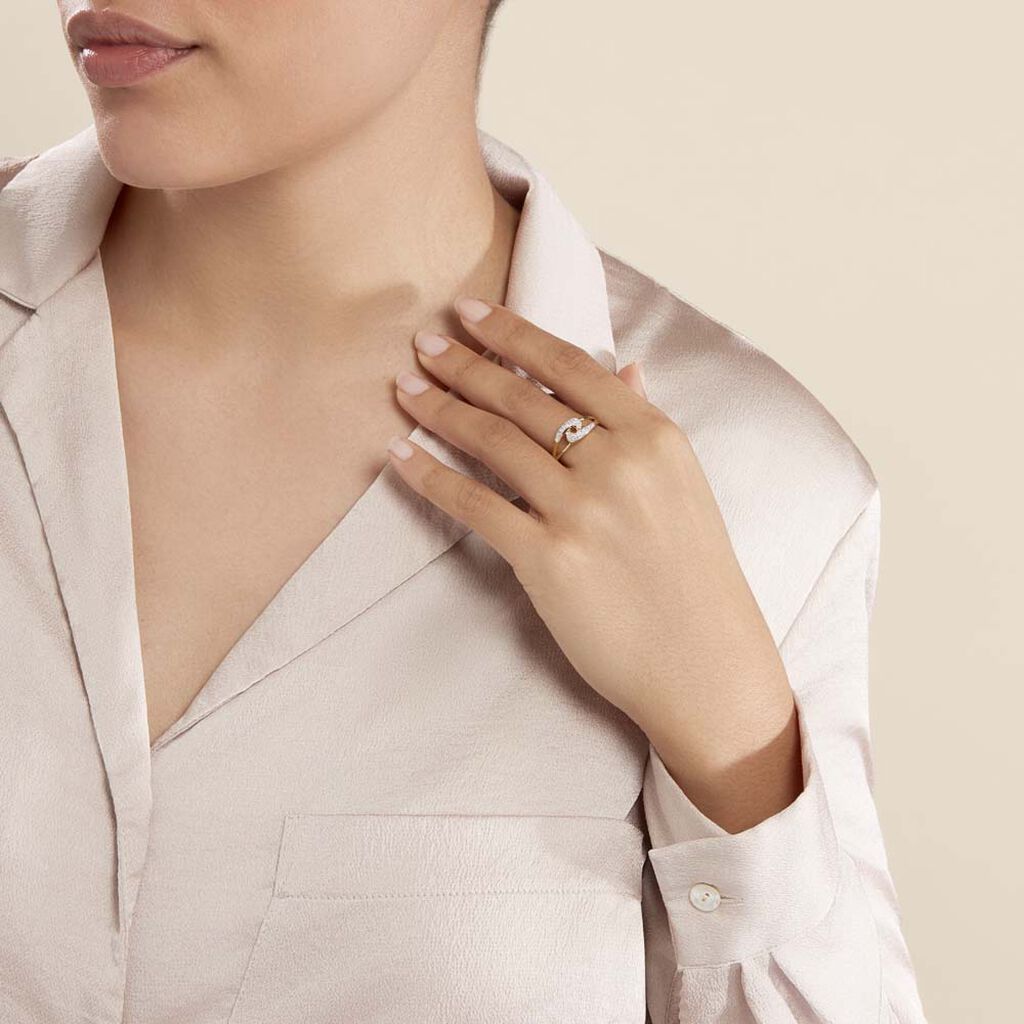 Bague Melisianne Or Jaune Diamant