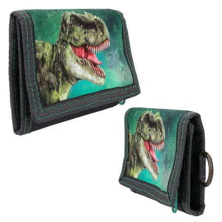 Depesche Dino World Portemonnaie mit Lanyard T-Rex