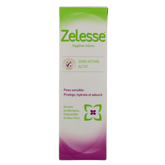 Zelesse gel lavant intime peau sensible - Bardane, camomille, aloe vera