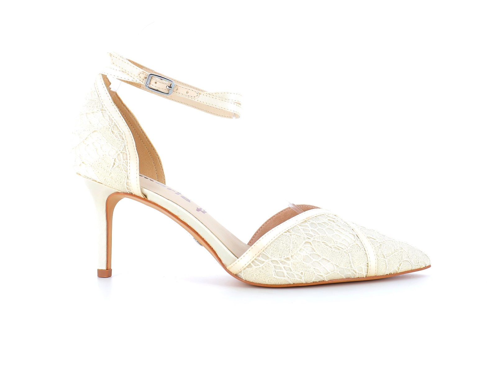 Tamaris-24414 Textile Dentelle Blanc