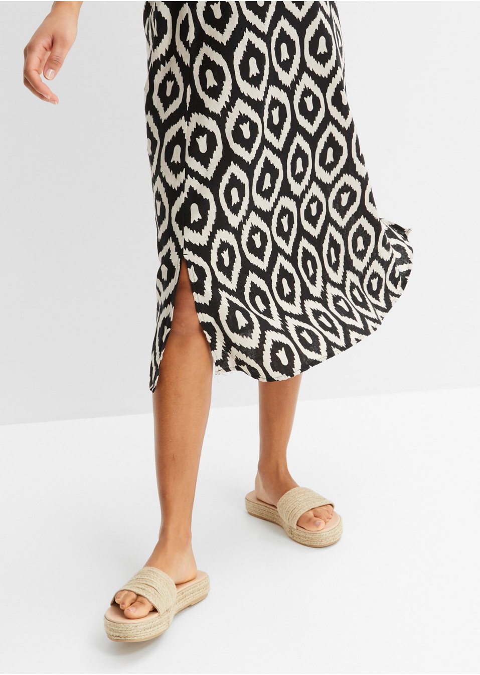 Robe avec imprimé ornement