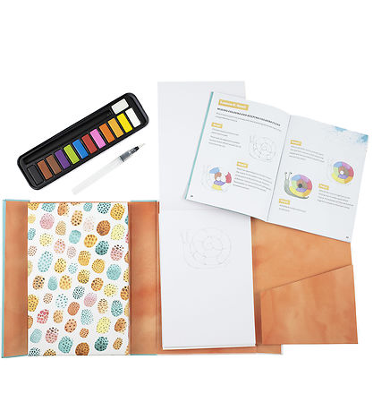 Tiger Tribe Buntstifte-Set - Wie man malt - Aquarell Animals