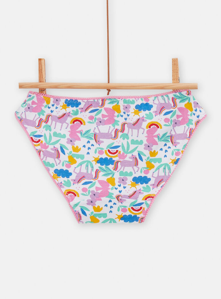 Lot de 3 culottes imprimés pour fille