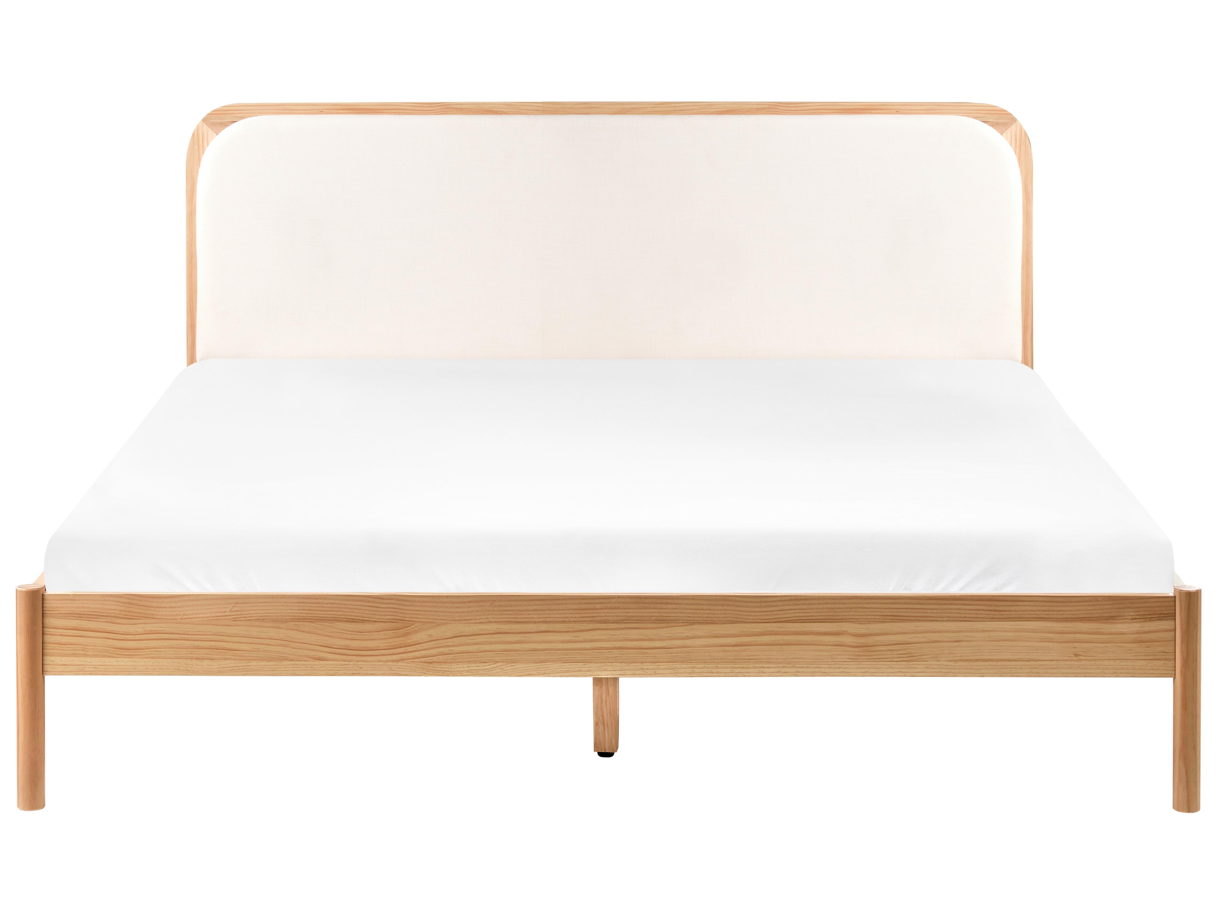 Bed Dennenhout DOSCHES 180 x 200 cm Lichtbruin