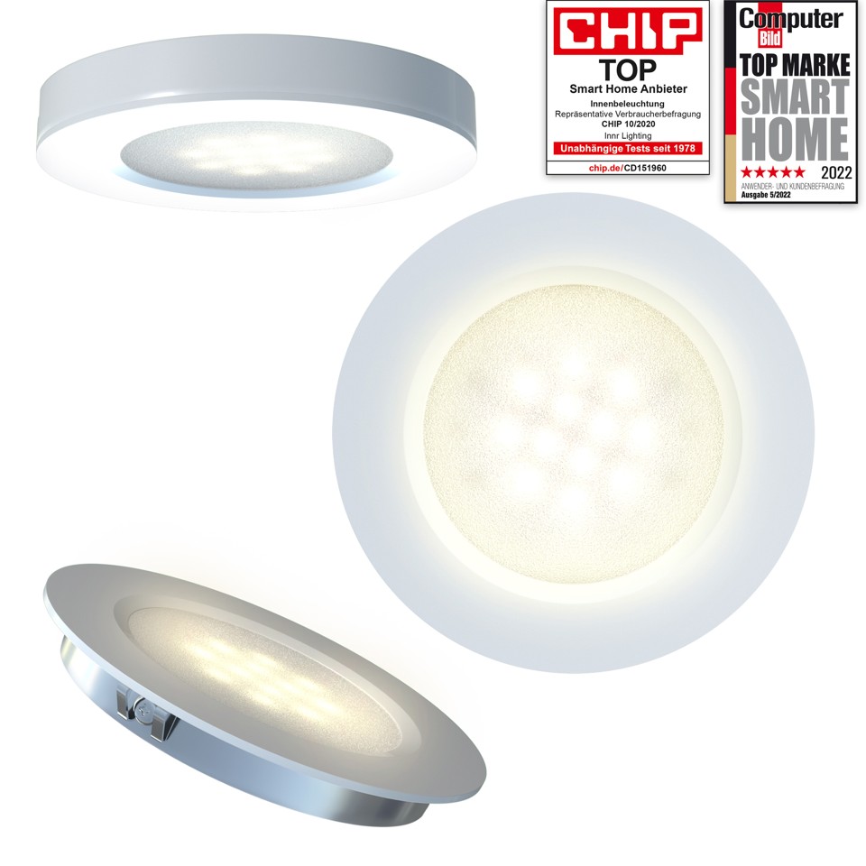 Innr - 3x Smart LED Puck Lights