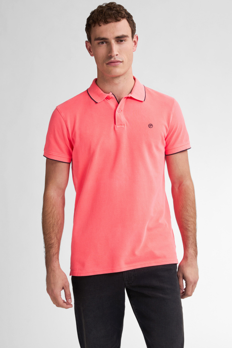 Petrol Industries oranje heren polo