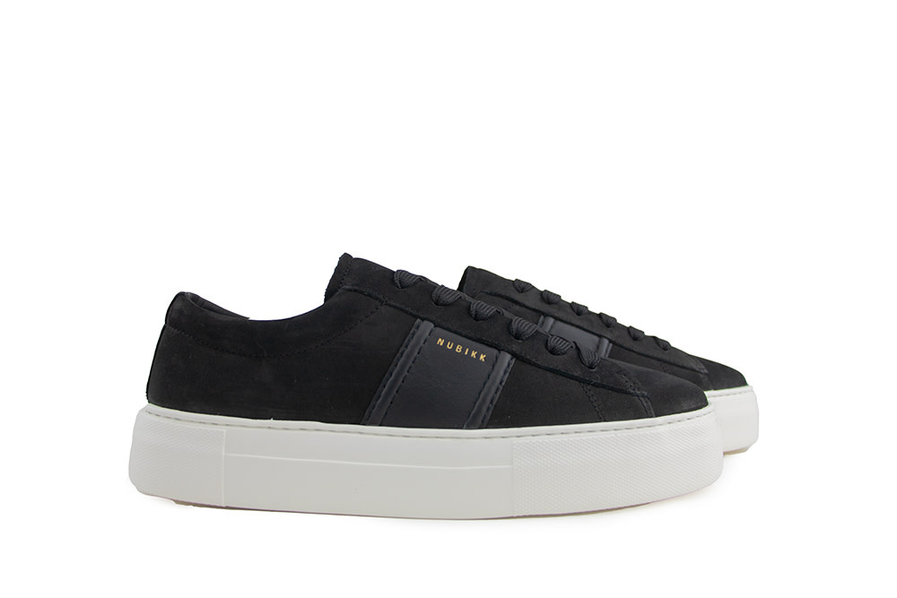 Nubikk Jagger Morris Lane Black Nubuck