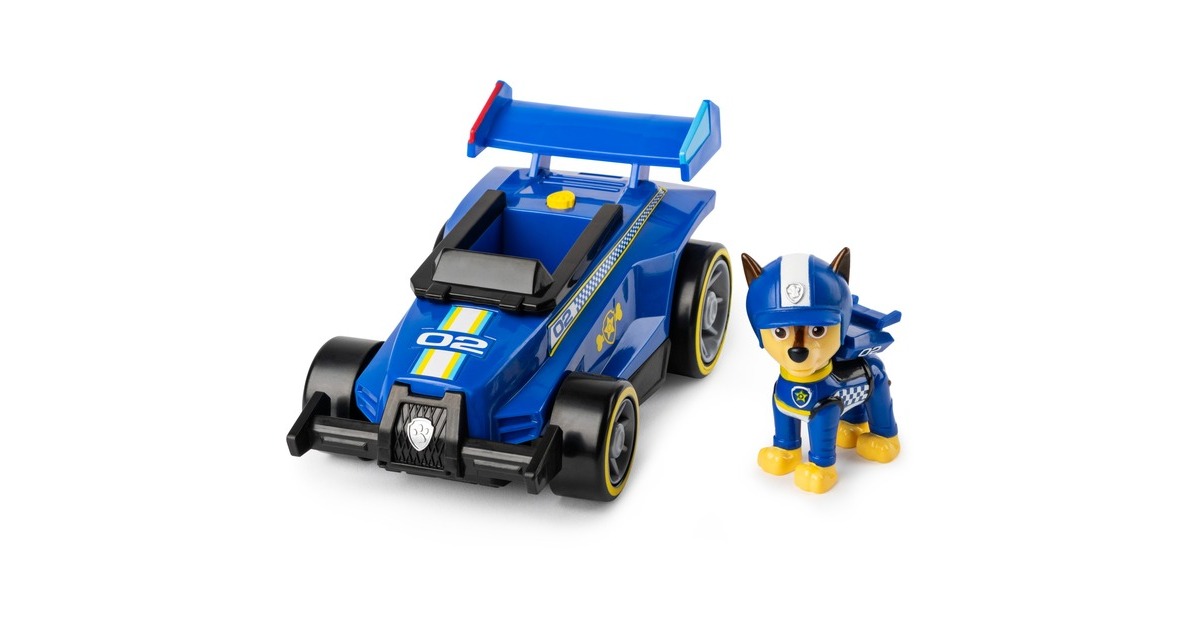 Spin MasterPaw Patrol - Race & Go luxe voertuig van Ready Race Rescue Speelgoedvoertuig  (Chase met geluiden)