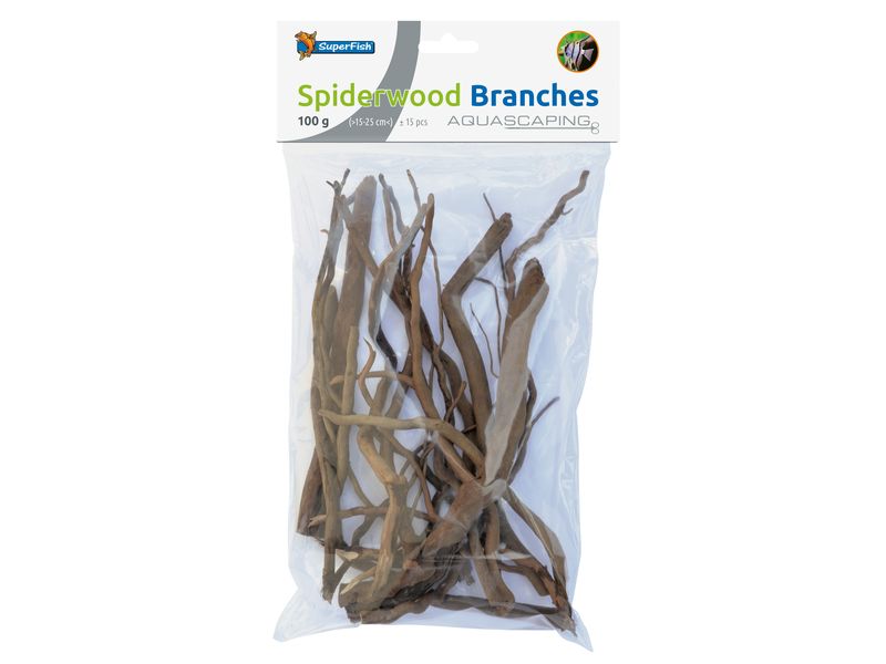 SuperFish Dekoration Spiderwood Zweige Goldbraune Azaleenwurzel