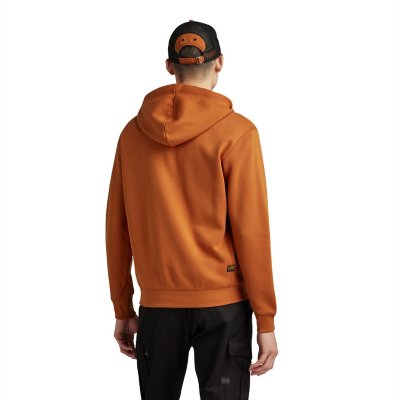 Sweatshirt zippé à capuche homme Premium Core MARRON G-STAR