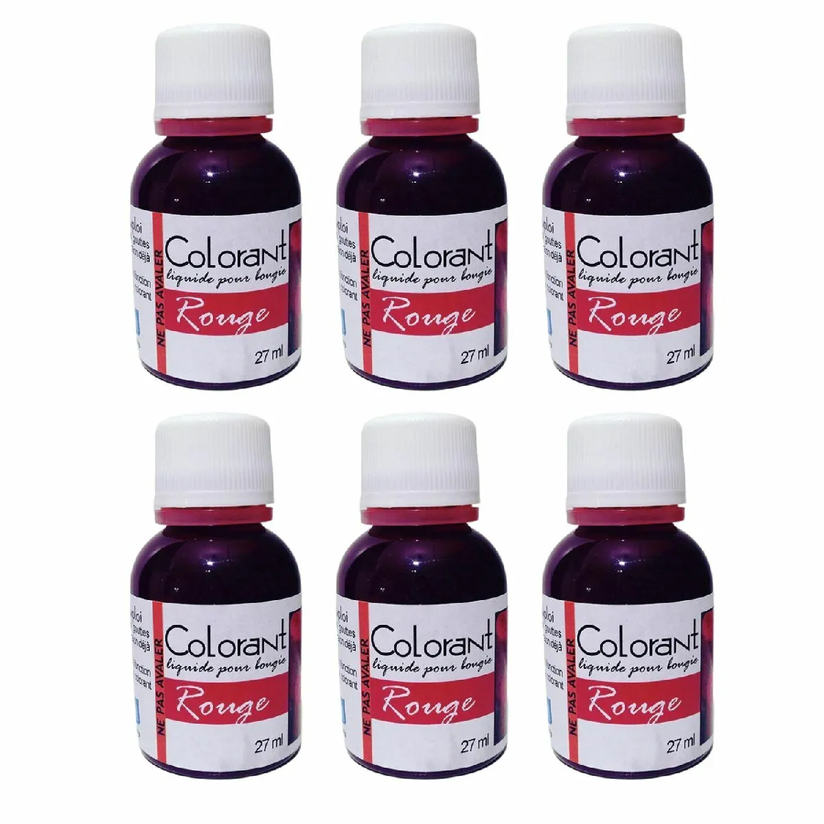 GRAINES CREATIVES Colorant pour Bougie Rouge
