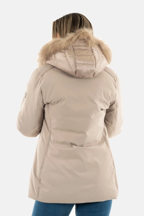 Blousons et vestes yes zee o051 q200 0268 beige scuro
