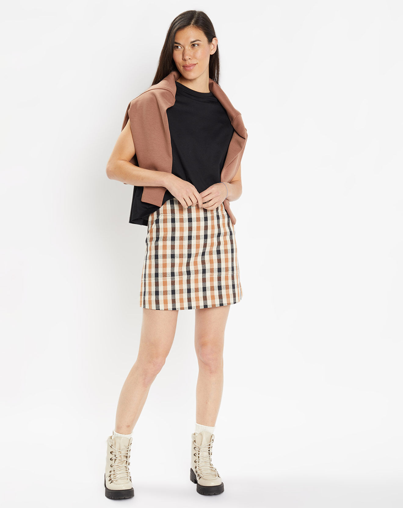 Galeries Lafayette T-Shirt en Coton Oeko-Tex® Bettina noir