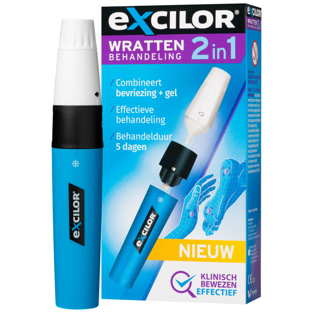 Excilor Wrattenbehandeling 2-in-1