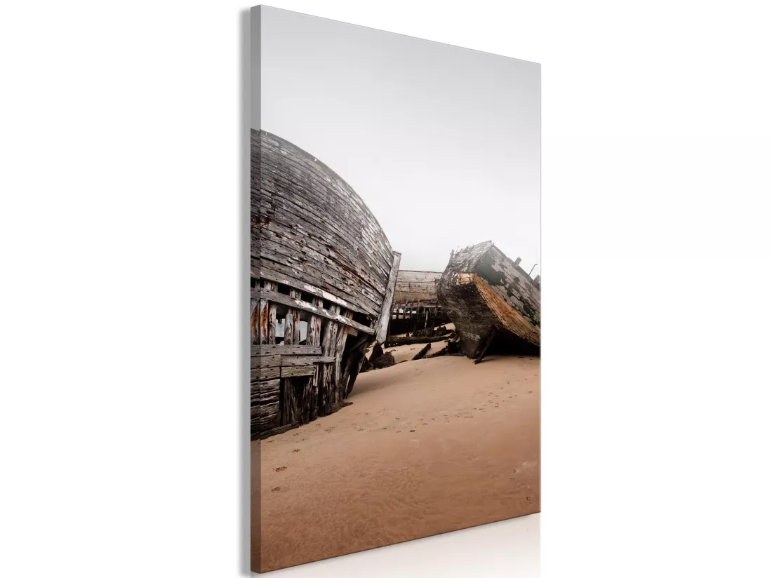 Tableau Abandoned Cutters Vertical - 80 x 120 cm